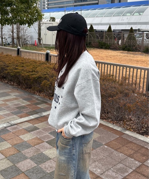 sedacle(セダクル)の「プリント裏起毛スウェット(スウェット・メンズ・グレー/ブラック・SMALL/MEDIUM/LARGE)」の17枚目の写真
