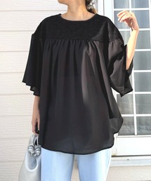 Q | レースドッキングブラウス(シャツ/ブラウス)