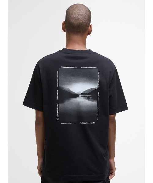 Barbour(バブアー)の「Parkend グラフィック Tシャツ(Tシャツ/カットソー・メンズ・ブラウン/レッド/ホワイト/ブラック・MEDIUM/SMALL/LARGE)」の15枚目の写真