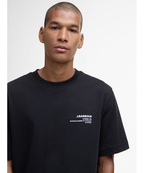 Barbour(バブアー)の「Parkend グラフィック Tシャツ(Tシャツ/カットソー・メンズ・ブラウン/レッド/ホワイト/ブラック・MEDIUM/SMALL/LARGE)」の16枚目の写真