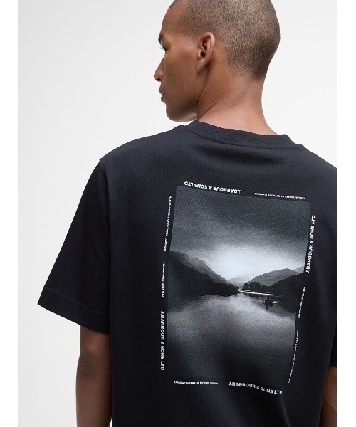 Barbour(バブアー)の「Parkend グラフィック Tシャツ(Tシャツ/カットソー・メンズ・ブラウン/レッド/ホワイト/ブラック・MEDIUM/SMALL/LARGE)」の17枚目の写真