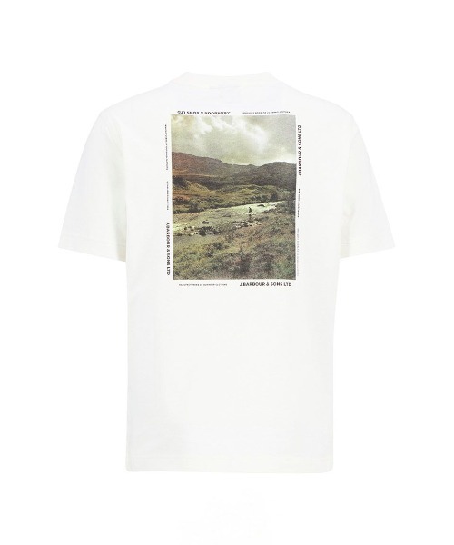 Barbour(バブアー)の「Parkend グラフィック Tシャツ(Tシャツ/カットソー・メンズ・ブラウン/レッド/ホワイト/ブラック・MEDIUM/SMALL/LARGE)」の20枚目の写真