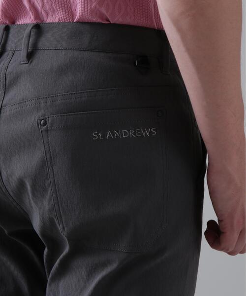 St ANDREWS(セントアンドリュース)の「ダイヤジャガードレギュラーストレッチ 5ポケットパンツ (MENS)(その他パンツ・メンズ・ホワイト/グレー・LL/M/L)」の10枚目の写真