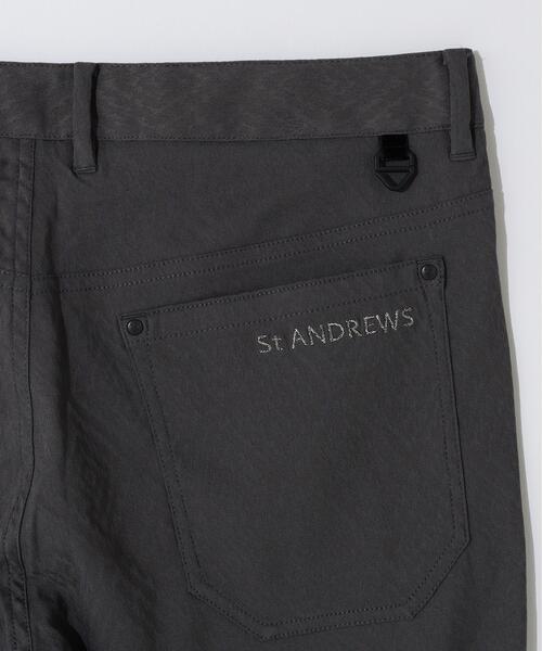 St ANDREWS(セントアンドリュース)の「ダイヤジャガードレギュラーストレッチ 5ポケットパンツ (MENS)(その他パンツ・メンズ・ホワイト/グレー・LL/M/L)」の14枚目の写真
