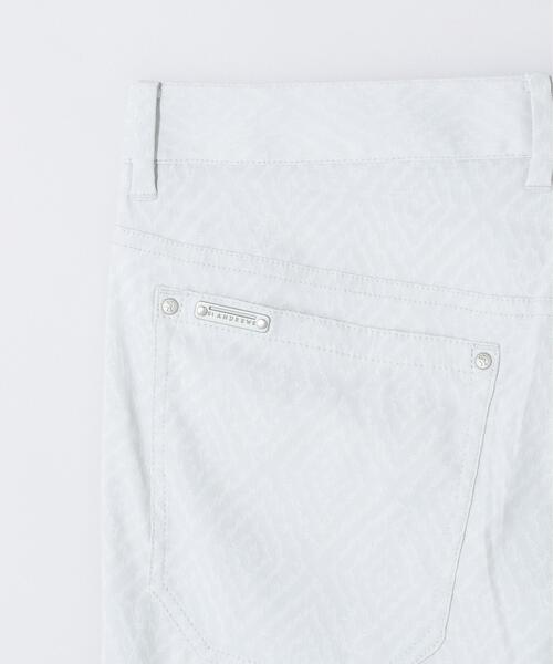 St ANDREWS(セントアンドリュース)の「ダイヤジャガードレギュラーストレッチ 5ポケットパンツ (MENS)(その他パンツ・メンズ・ホワイト/グレー・LL/M/L)」の3枚目の写真