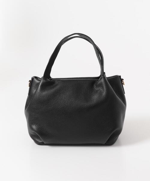 URBAN RESEARCH(アーバンリサーチ)の「MILLELA FIRENZE レザーハンドバッグ(ハンドバッグ・レディース・ブラック・-)」の1枚目の写真