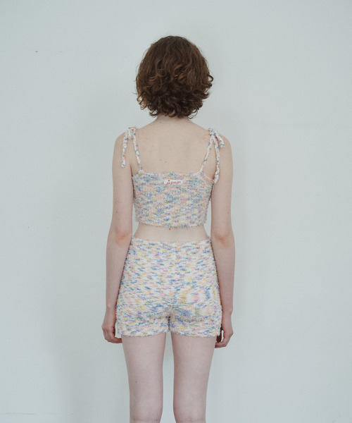 FUN FROM FUN（ファンフロムファン）の「TAFFY CANDY TOP, PINK MARBLE（Tシャツ/カットソー・レディース・その他・ONE SIZE）」の6枚目の写真
