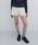 ROLAROLA�i���������j�́uNUBASIC KNIT HALF PANTS IVORY�i���̑��p���c�j�v�b�A�C�{���[