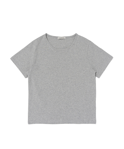 ROIDESROIS(ロワデロワ)の「シルケットレイヤード半袖Tシャツ(グレー)(Tシャツ/カットソー・レディース・その他・FREE)」の1枚目の写真