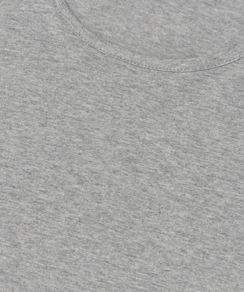 ROIDESROIS(ロワデロワ)の「シルケットレイヤード半袖Tシャツ(グレー)(Tシャツ/カットソー・レディース・その他・FREE)」の3枚目の写真