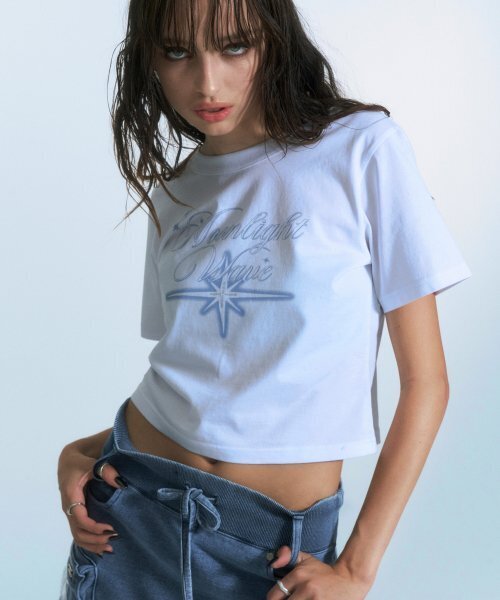 NOT KNOWING(ノットノーイング)の「Moonlight Ballet Top (WHITE)(Tシャツ/カットソー・レディース・その他・ONE SIZE)」の1枚目の写真