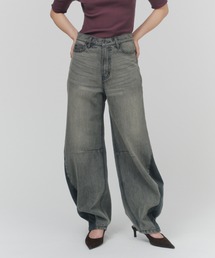 THINGS THAT MATTER（シングス ザット マター）の「CURVE SILHOUETTE DENIM / カーブ シルエット デニム（デニムパンツ）」