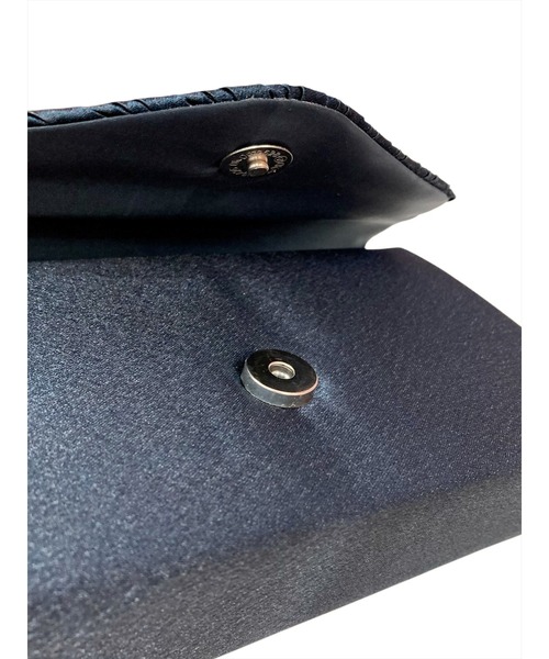 WILLSELECTION(ウィルセレクション)の「パールプリーツデザインバッグ(ショルダーバッグ・レディース・ネイビー/ピンク・FREE)」の14枚目の写真