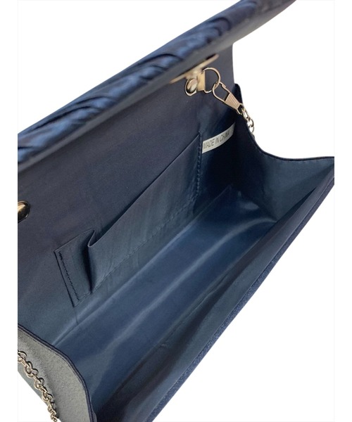 WILLSELECTION(ウィルセレクション)の「パールプリーツデザインバッグ(ショルダーバッグ・レディース・ネイビー/ピンク・FREE)」の16枚目の写真