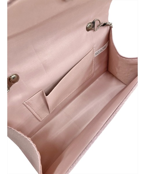 WILLSELECTION(ウィルセレクション)の「パールプリーツデザインバッグ(ショルダーバッグ・レディース・ネイビー/ピンク・FREE)」の8枚目の写真
