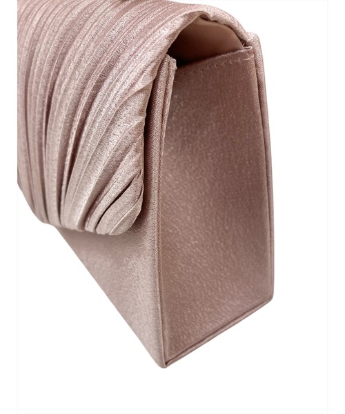 WILLSELECTION(ウィルセレクション)の「パールプリーツデザインバッグ(ショルダーバッグ・レディース・ネイビー/ピンク・FREE)」の7枚目の写真