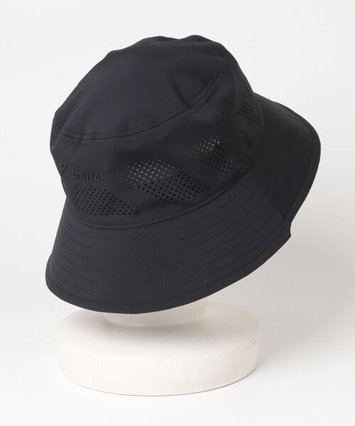adidas（アディダス）の「メタル ロゴ バケット ハット【adidas Golf/アディダスゴルフ】（ハット・メンズ・ホワイト/ブラック・X-LARGE/MEDIUM/LARGE）」の9枚目の写真