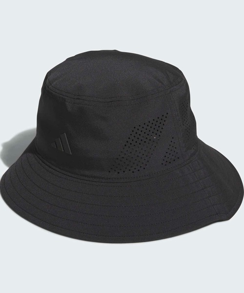 adidas（アディダス）の「メタル ロゴ バケット ハット【adidas Golf/アディダスゴルフ】（ハット・メンズ・ホワイト/ブラック・X-LARGE/MEDIUM/LARGE）」の6枚目の写真