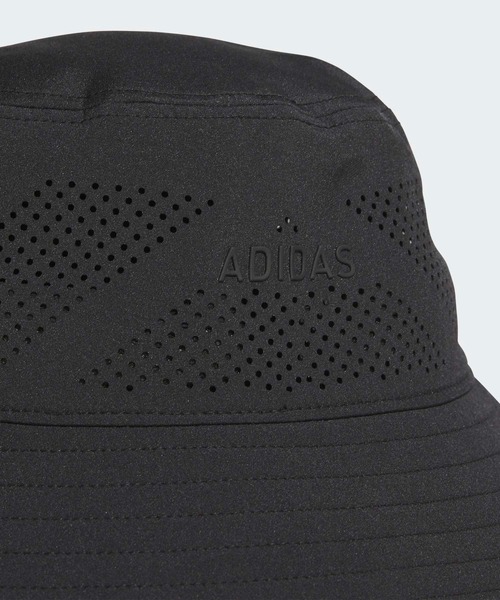 adidas（アディダス）の「メタル ロゴ バケット ハット【adidas Golf/アディダスゴルフ】（ハット・メンズ・ホワイト/ブラック・X-LARGE/MEDIUM/LARGE）」の8枚目の写真