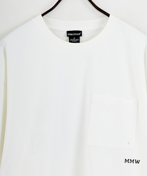 MARMOT（マーモット）の「【WEB先行予約】[Marmot/マーモット] 別注 ドローコード付き マウンテンロゴ バックプリントTシャツ（Tシャツ/カットソー・レディース・グレー/ダークブラウン/ホワイト・M/S/XL/L）」の21枚目の写真