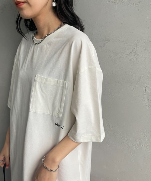 MARMOT（マーモット）の「【WEB先行予約】[Marmot/マーモット] 別注 ドローコード付き マウンテンロゴ バックプリントTシャツ（Tシャツ/カットソー・レディース・グレー/ダークブラウン/ホワイト・M/S/XL/L）」の13枚目の写真