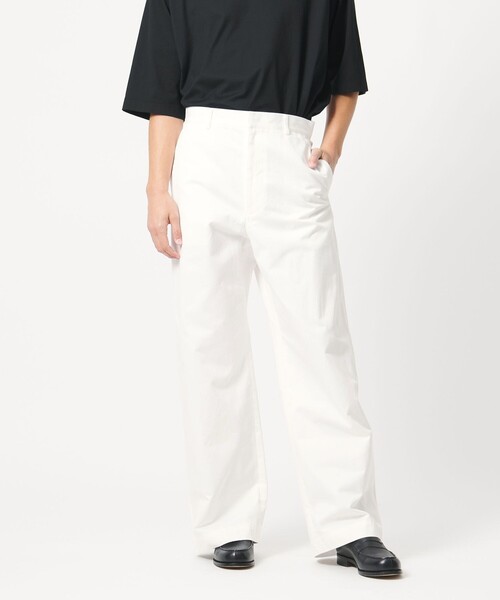 LOEFF(ロエフ)の「<LOEFF>コットン ツイル パンツ MENS(その他パンツ・メンズ・ホワイト・2/0/1)」の5枚目の写真