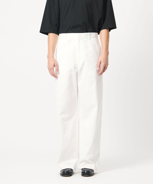 LOEFF(ロエフ)の「<LOEFF>コットン ツイル パンツ MENS(その他パンツ・メンズ・ホワイト・2/0/1)」の6枚目の写真