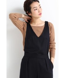 SLOBE IENA | ワイドリブクルーネックニットプルオーバー◆(ニット/セーター)