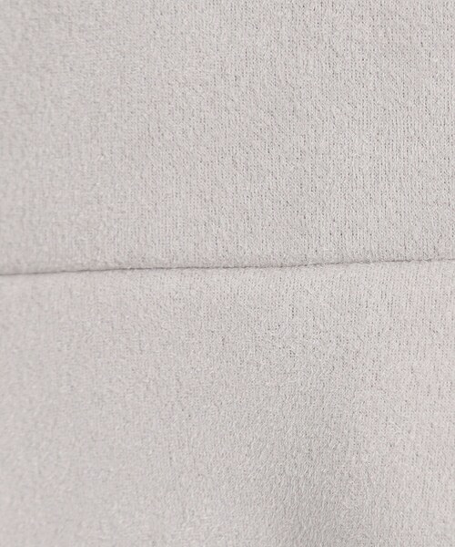 ITS'DEMO（イッツデモ）の「【手洗い可／ウエストゴム】カットスエードジャンスカ（ワンピース・レディース・アイボリー/ライトグレー/チャコールグレー・00）」の11枚目の写真