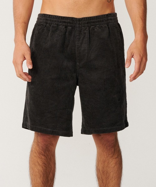 rip curl(リップカール)の「RIP CURL/リップカール コーデュロイショーツ 04OMWS(その他パンツ・メンズ・ブラック/ダークグリーン/オフホワイト・L/M/S)」の1枚目の写真