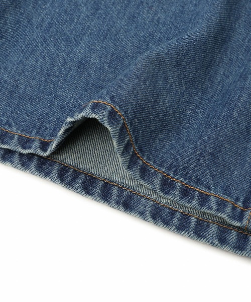 ADAM ET ROPE'（アダムエロペ）の「ベンツスリットデニムワンピース（ワンピース・レディース・ブラック/ブルー・38/36）」の12枚目の写真