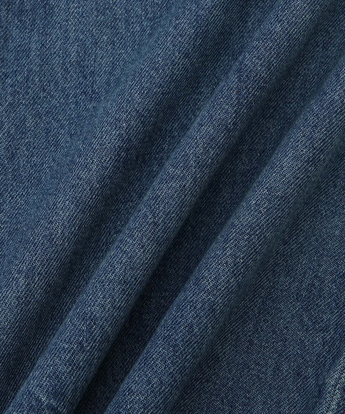 ADAM ET ROPE'（アダムエロペ）の「ベンツスリットデニムワンピース（ワンピース・レディース・ブラック/ブルー・38/36）」の13枚目の写真