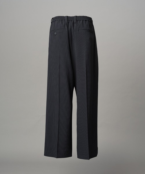フリーレンストライププライムワイド2タックスラックス　メゾンスペシャル Frieren StripePrime-Wide Two-tuck Trousers