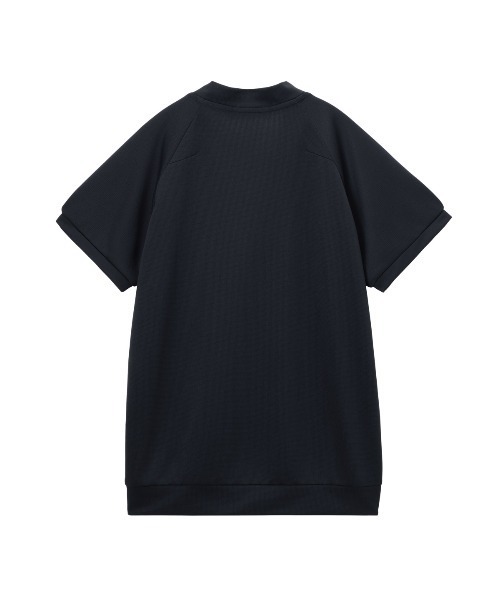 le coq sportif GOLF（ルコックスポルティフゴルフ）の「【ワイドシルエット】モックネック半袖シャツ（Tシャツ/カットソー・レディース・オレンジ/ネイビー/ホワイト・S/M/L/XL/3L）」の11枚目の写真
