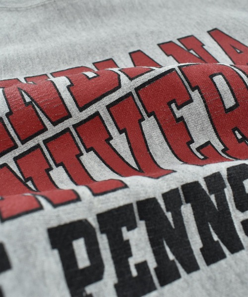 VINTAGE(ヴィンテージ)の「【USED】90’s H.WOLF&SONS “INDIANA UNIVERSITY” リバースタイプ スウェット USA製(スウェット・メンズ・グレー・X-LARGE)」の3枚目の写真