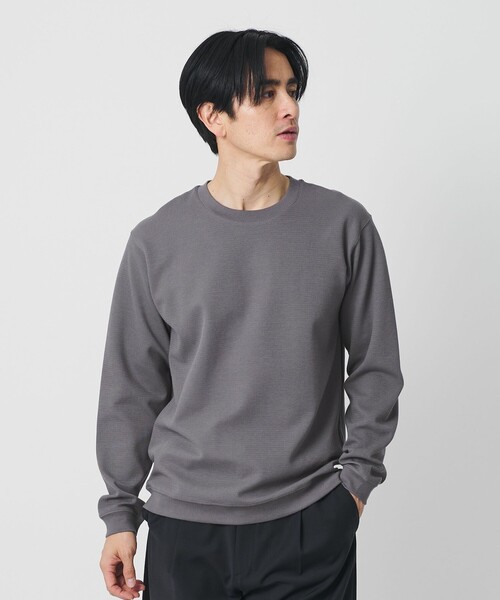 BEAUTY&YOUTH UNITED ARROWS（ビューティーアンドユースユナイテッドアローズ）の「WAVES ダブルフェイス コンフォート スウェット（スウェット・メンズ・ブラック/ホワイト/グレー系・L/XL/S/M）」の3枚目の写真