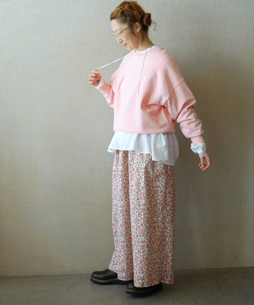 JOURNAL STANDARD LUXE(ジャーナルスタンダード ラックス)の「ボイルフラワーパンツ(その他パンツ・レディース・レッド・FREE)」の5枚目の写真