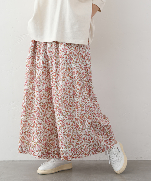 JOURNAL STANDARD LUXE(ジャーナルスタンダード ラックス)の「ボイルフラワーパンツ(その他パンツ・レディース・レッド・FREE)」の6枚目の写真