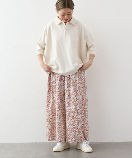 JOURNAL STANDARD LUXE(ジャーナルスタンダード ラックス)の「ボイルフラワーパンツ(その他パンツ・レディース・レッド・FREE)」の8枚目の写真