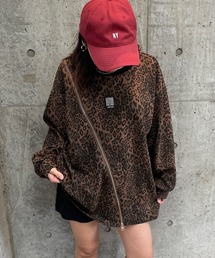 アシメジップポンチクループルオーバー