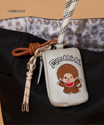 CIAOPANIC TYPY（チャオパニックティピー）の「:【モンチッチ】カードケースミニポーチ付きチャーム（カードケース）」