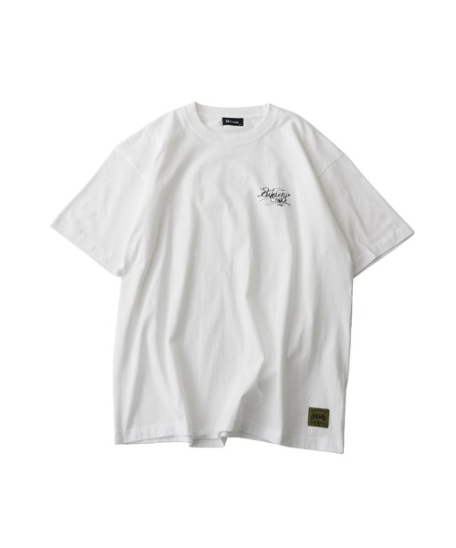 Subciety(サブサエティ)の「Doodle tee(Tシャツ/カットソー・メンズ・ブラック/ホワイト/グリーン・SMALL/MEDIUM/LARGE/X-LARGE/XX-LARGE)」の4枚目の写真