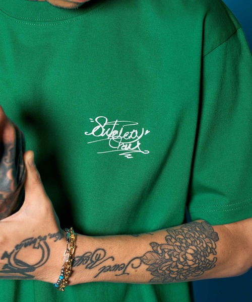 Subciety(サブサエティ)の「Doodle tee(Tシャツ/カットソー・メンズ・ブラック/ホワイト/グリーン・SMALL/MEDIUM/LARGE/X-LARGE/XX-LARGE)」の13枚目の写真