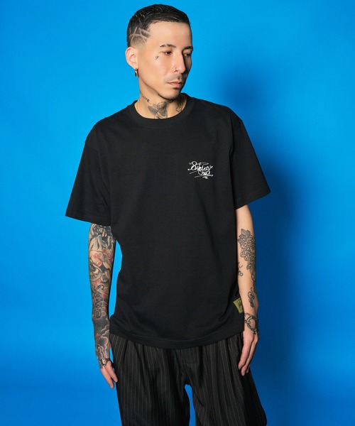 Subciety(サブサエティ)の「Doodle tee(Tシャツ/カットソー・メンズ・ブラック/ホワイト/グリーン・SMALL/MEDIUM/LARGE/X-LARGE/XX-LARGE)」の10枚目の写真