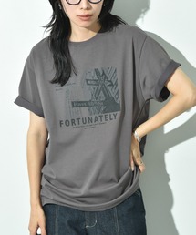 【UV・接触冷感】アソートプリントオーバーサイズTシャツ
