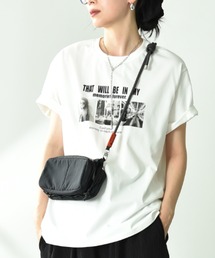 INTERPLANET | 【ＵＶ・接触冷感】アソートプリントオーバーサイズＴシャツ(Tシャツ/カットソー)
