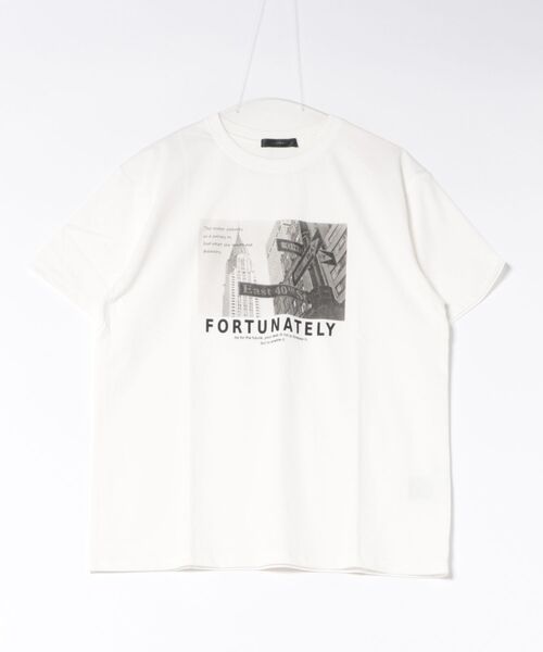 INTERPLANET（インタープラネット）の「【ＵＶ・接触冷感】アソートプリントオーバーサイズＴシャツ（Tシャツ/カットソー・レディース・ブラック/ブラック系その他/ホワイト系その他2/チャコールグレー/オフホワイト/ホワイト系その他3/ホワイト系その他/グレー系その他・FREE）」の10枚目の写真