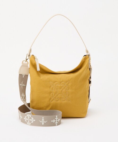 russet(ラシット)の「《WEB限定》【撥水】スタンダードミニショルダーバッグ <ナイロン>(ショルダーバッグ・レディース・グレー/グレー系その他/ダークブラウン/マスタード/ブルー・FREE)」の5枚目の写真