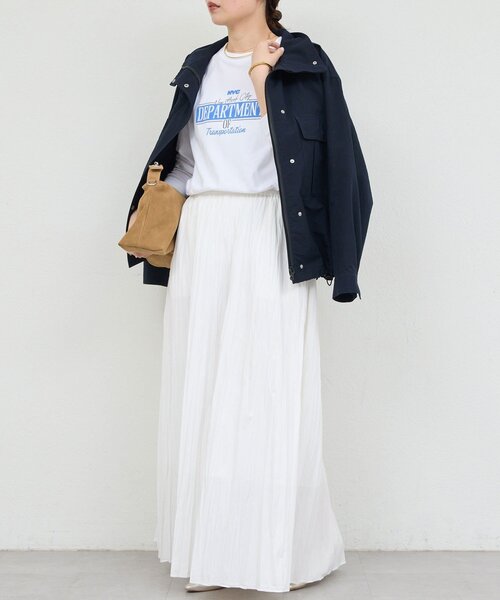 GALLARDAGALANTE（ガリャルダガランテ）の「【GOOD ROCK SPEED】NYCロゴTシャツ／別注（Tシャツ/カットソー・レディース・ホワイト/チャコールグレー・FREE）」の9枚目の写真