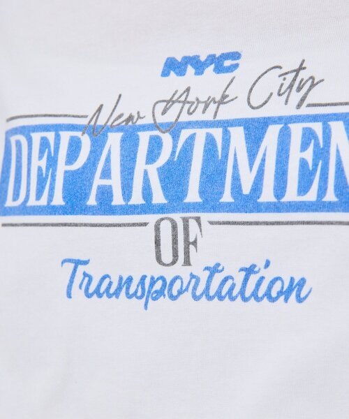 GALLARDAGALANTE（ガリャルダガランテ）の「【GOOD ROCK SPEED】NYCロゴTシャツ／別注（Tシャツ/カットソー・レディース・ホワイト/チャコールグレー・FREE）」の10枚目の写真